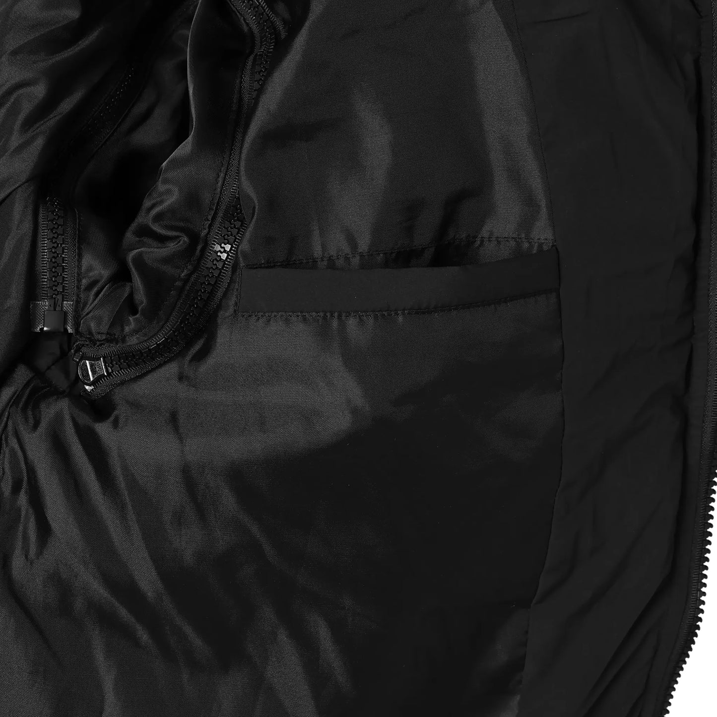 2WAY COTTON JACKET - BLACK