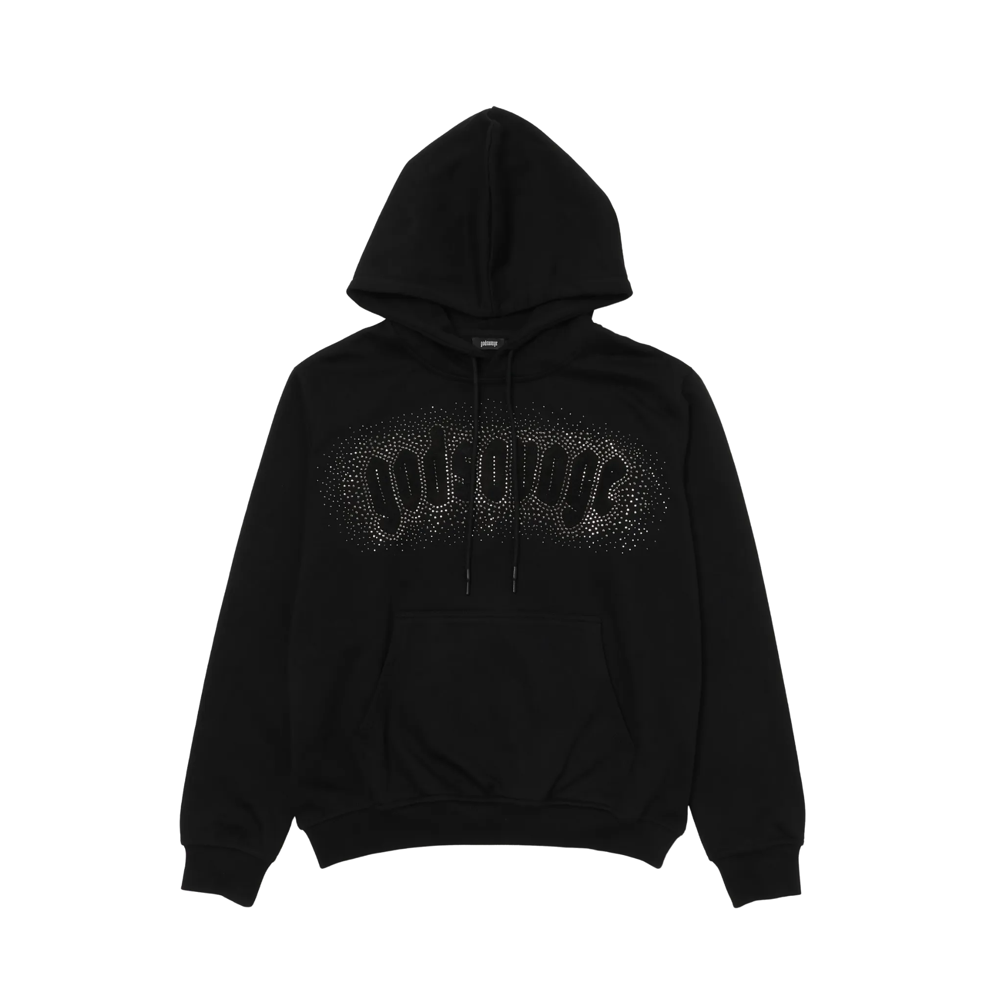 CRYSTAL HOODIE - BLACK – god savage