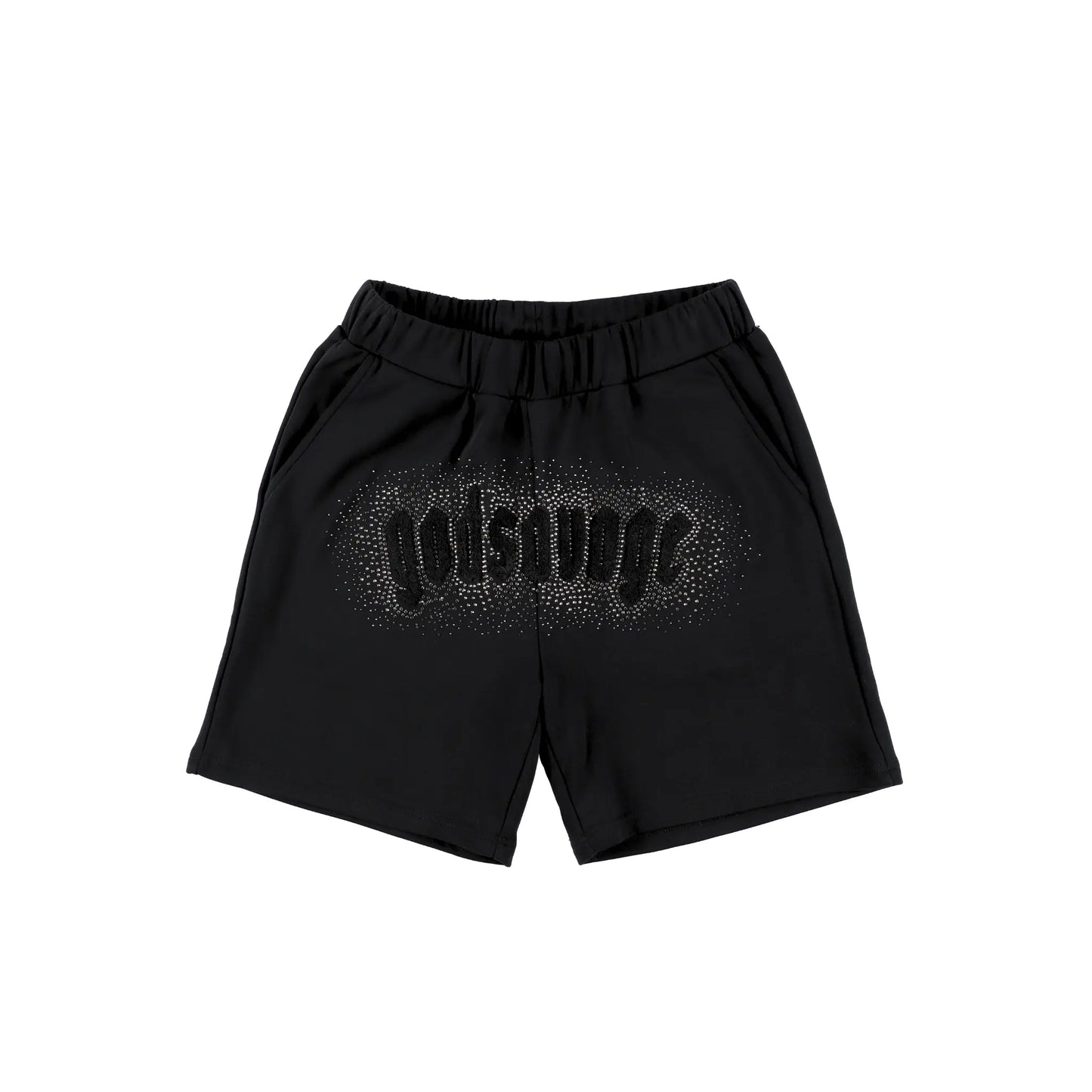 CRYSTAL SHORTS - BLACK