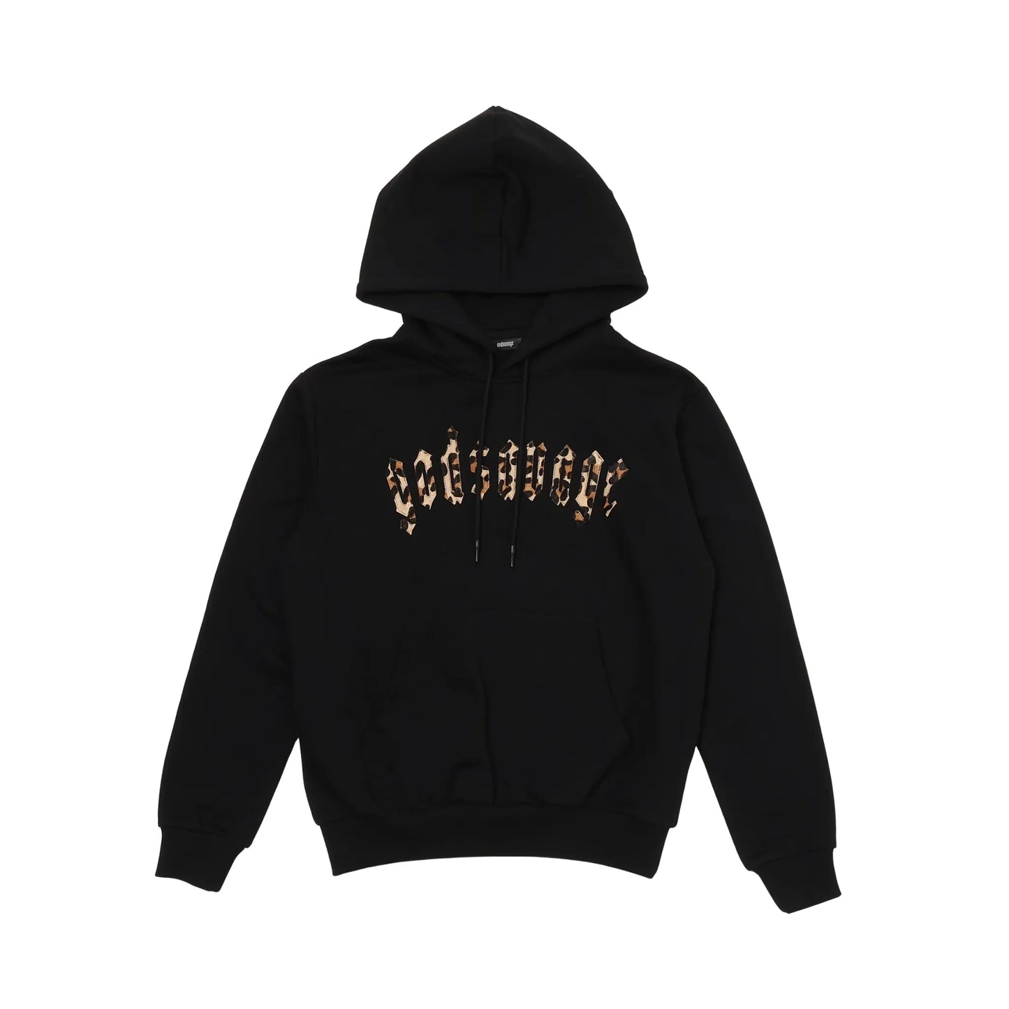 LEOPARD LOGO HOODIE