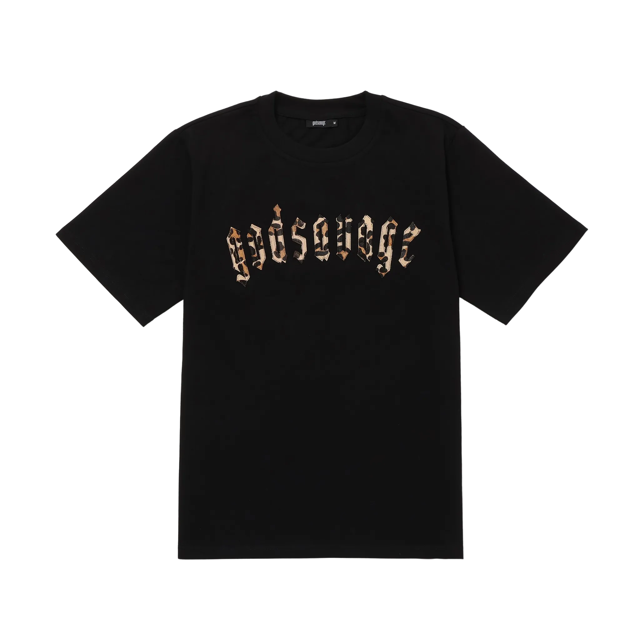 トップス babylclub Leopard logo string tee Leopard logo string tee