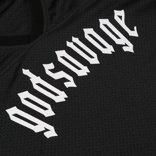 MESH L/S TEE - BLACK