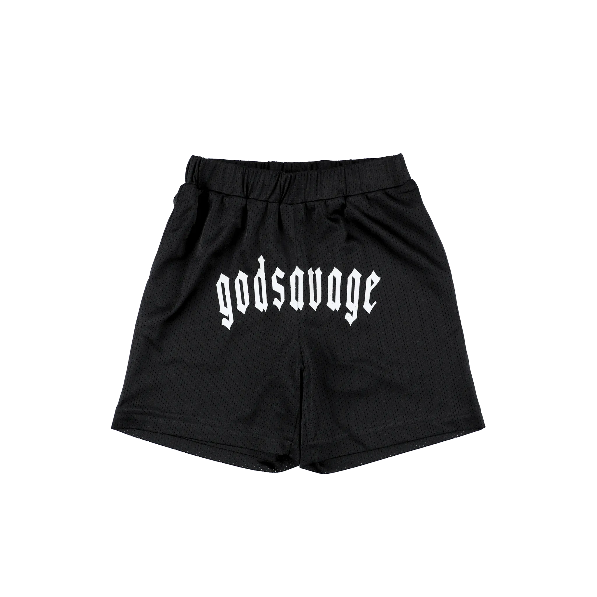 MESH SHORTS - BLACK – god savage
