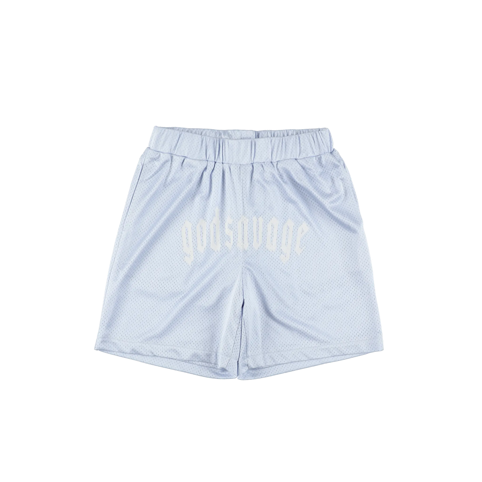 MESH SHORTS - BLUE – god savage