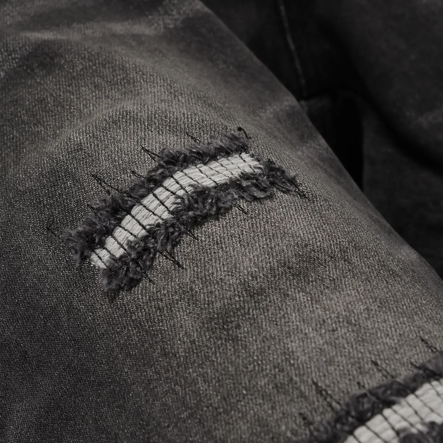 OG LOGO DENIM PANTS- BLACK