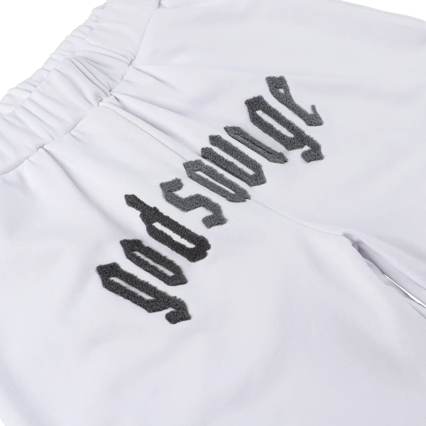 OG LOGO SHORTS - WHITE & GREY