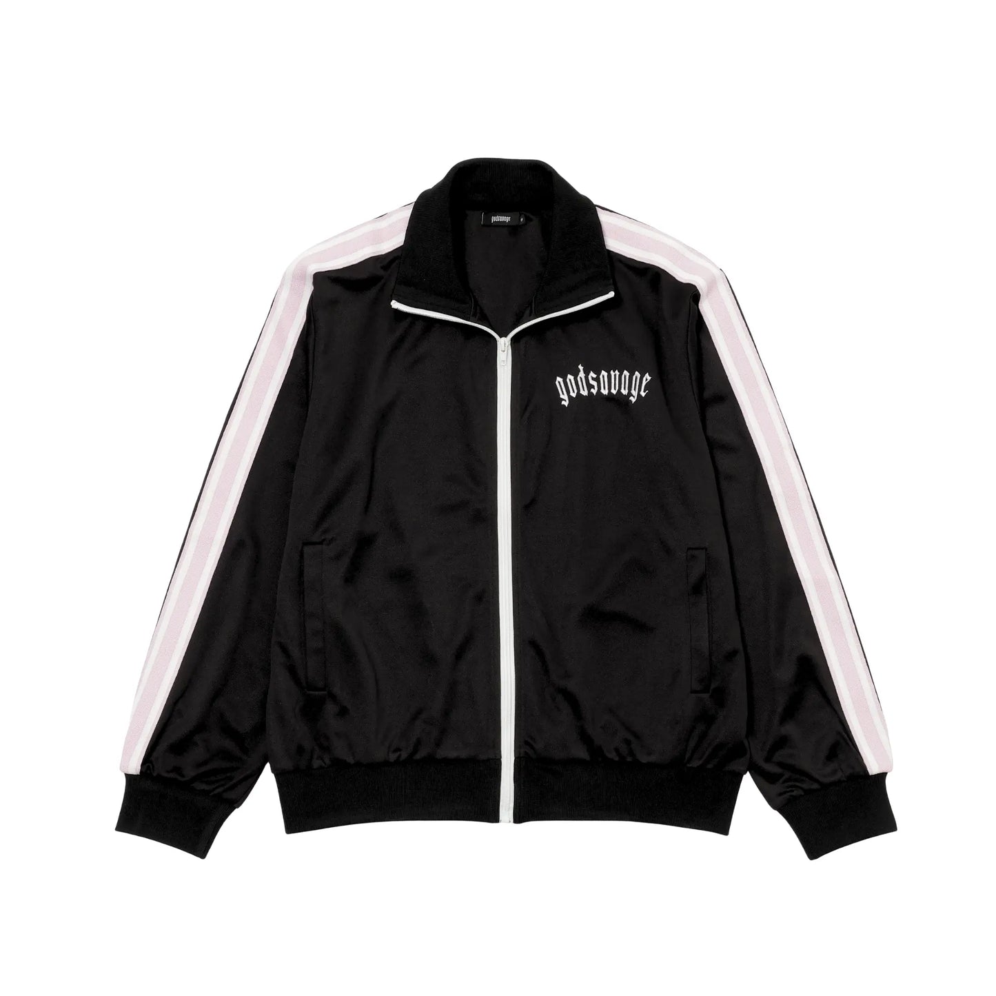 OG LOGO TRACK JACKET - BLACK & PINK