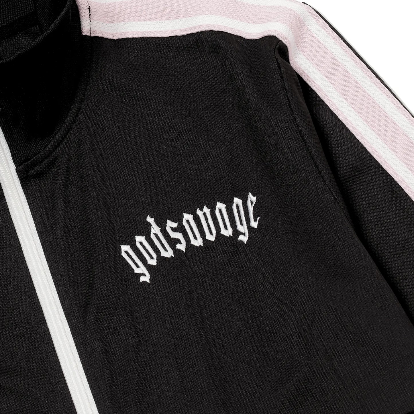 OG LOGO TRACK JACKET - BLACK & PINK