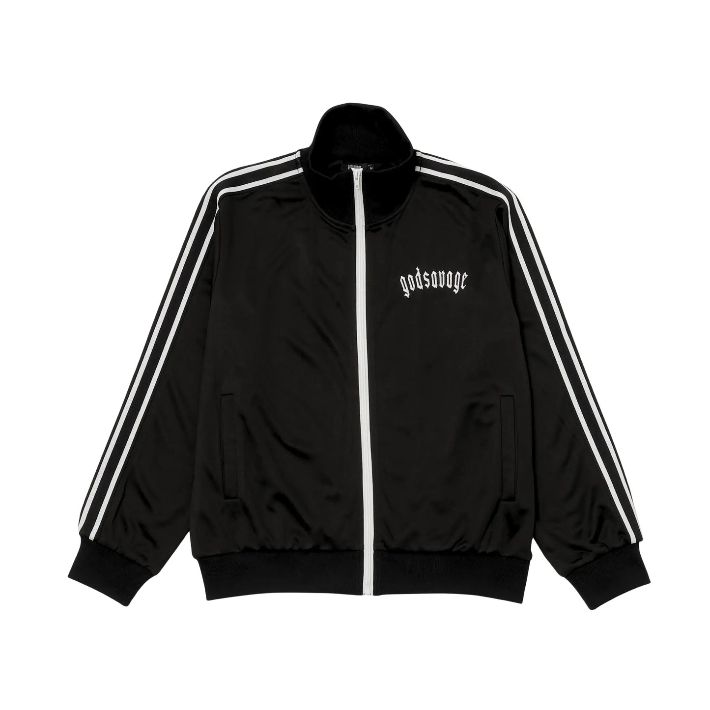 OG LOGO TRACK JACKET - BLACK & WHITE