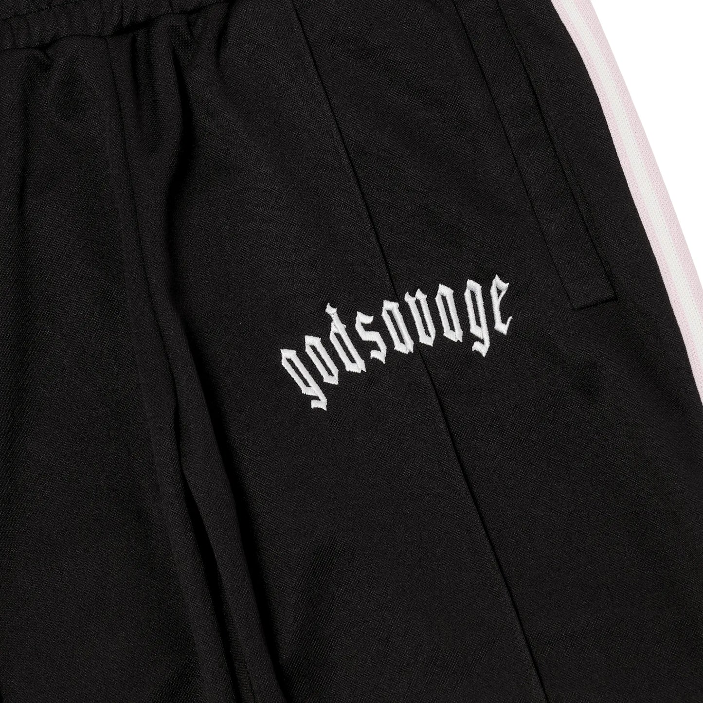 OG LOGO TRACK PANTS - BLACK & PINK