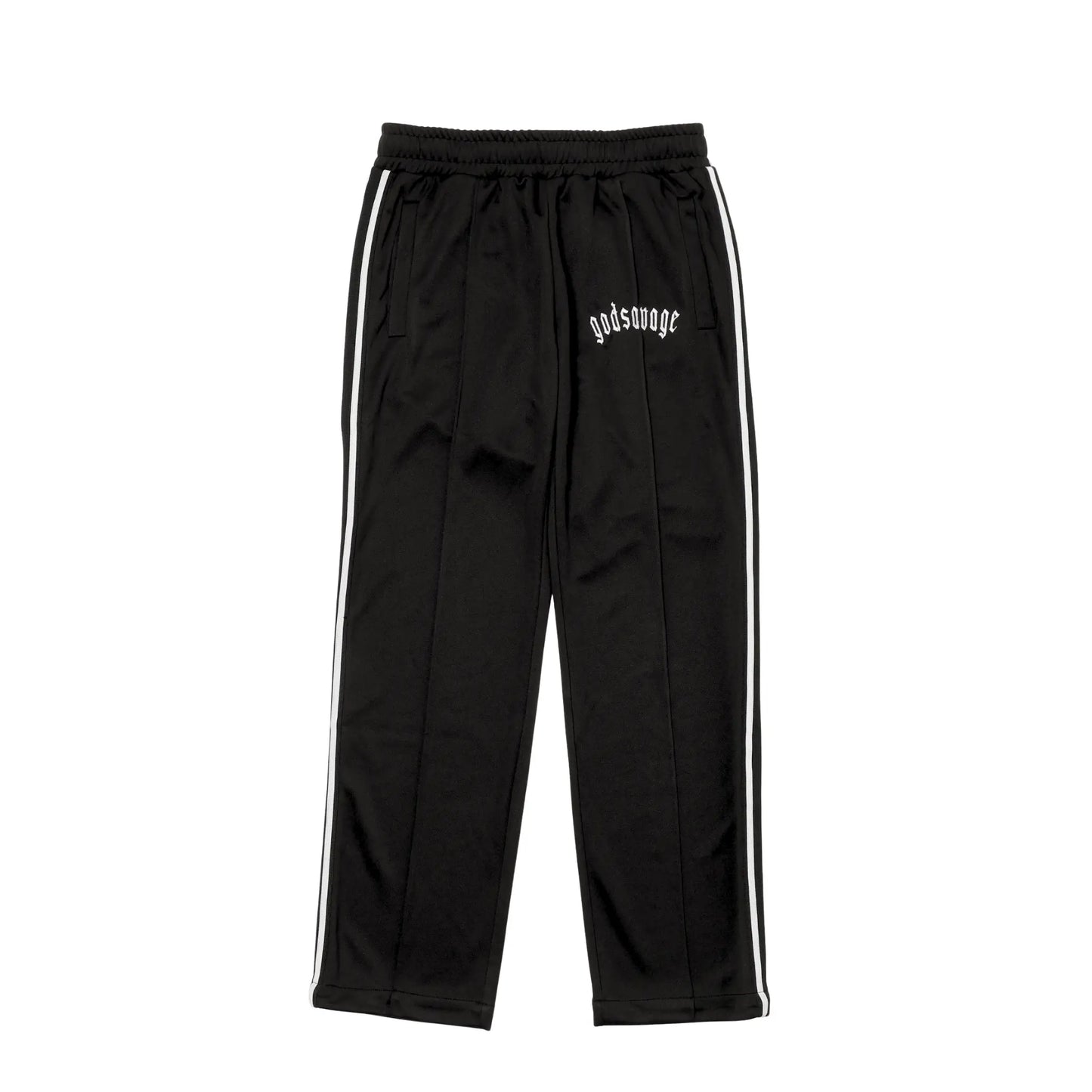 OG LOGO TRACK PANTS - BLACK & WHITE