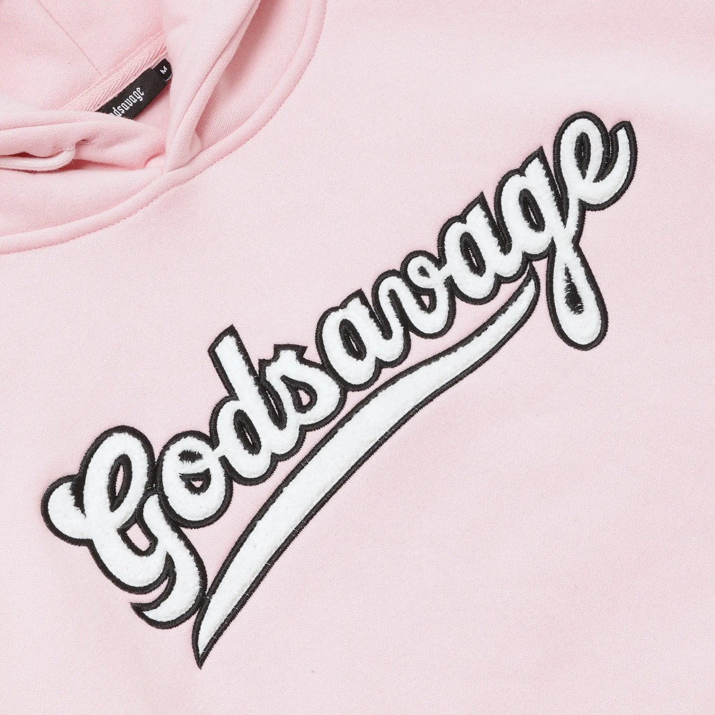 WAVY LOGO HOODIE - PINK