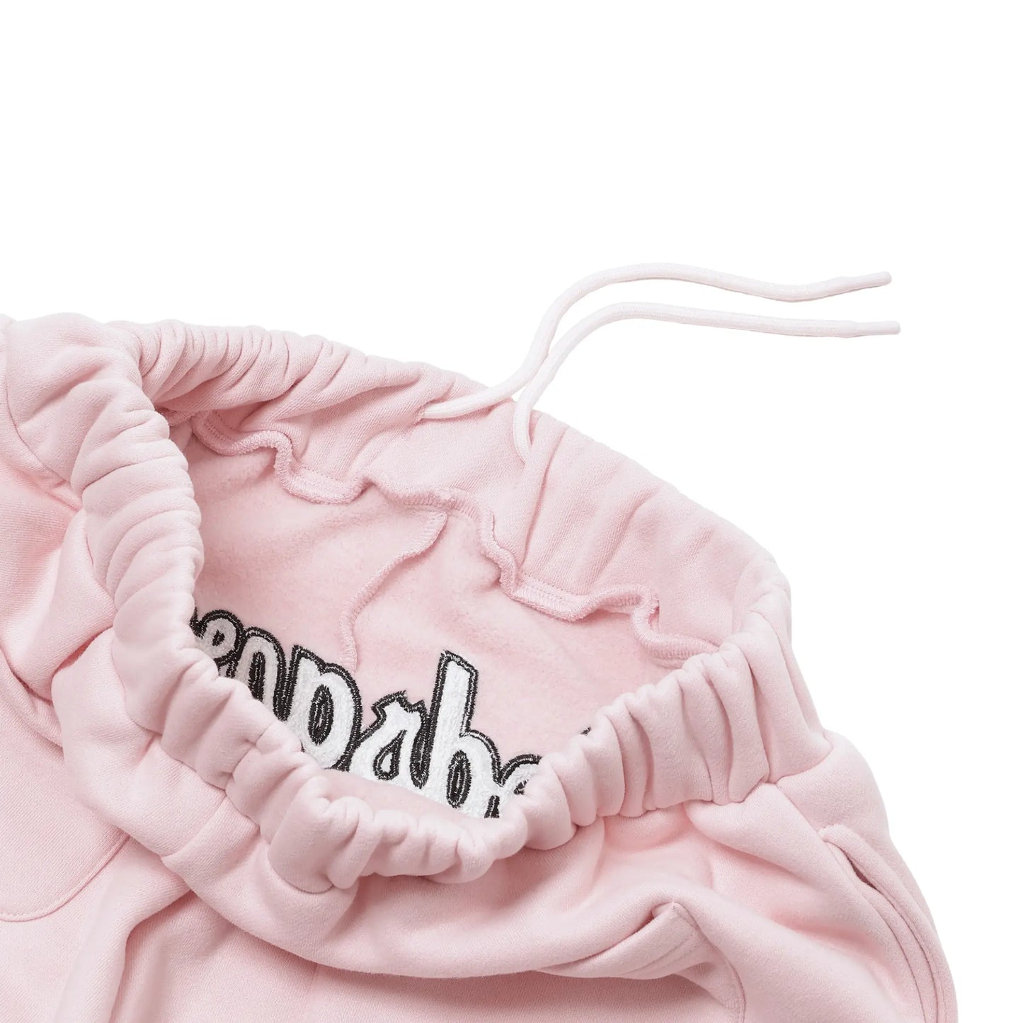 WAVY LOGO SWEATPANTS - PINK