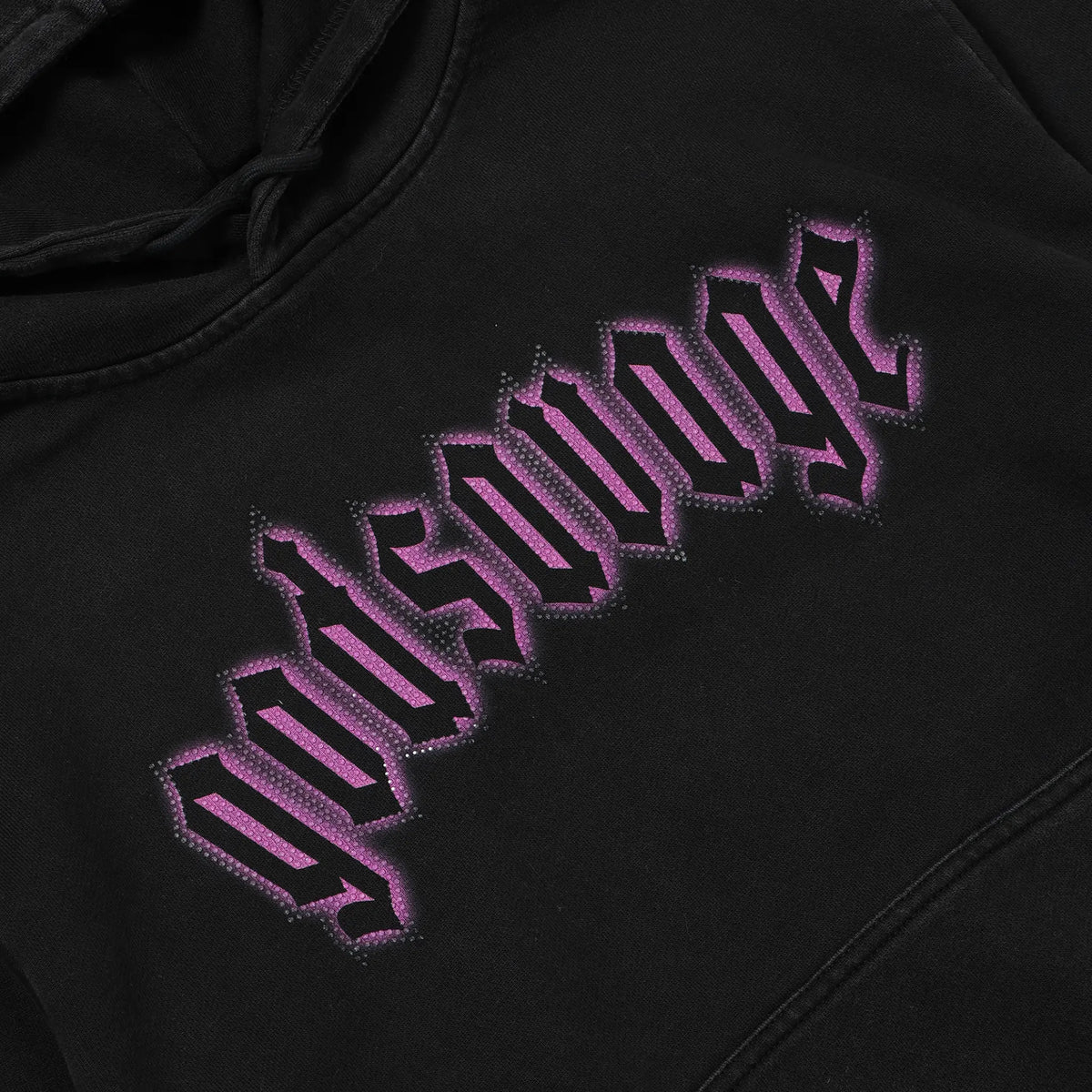 CRYSTAL FLAME HOODIE - PINK