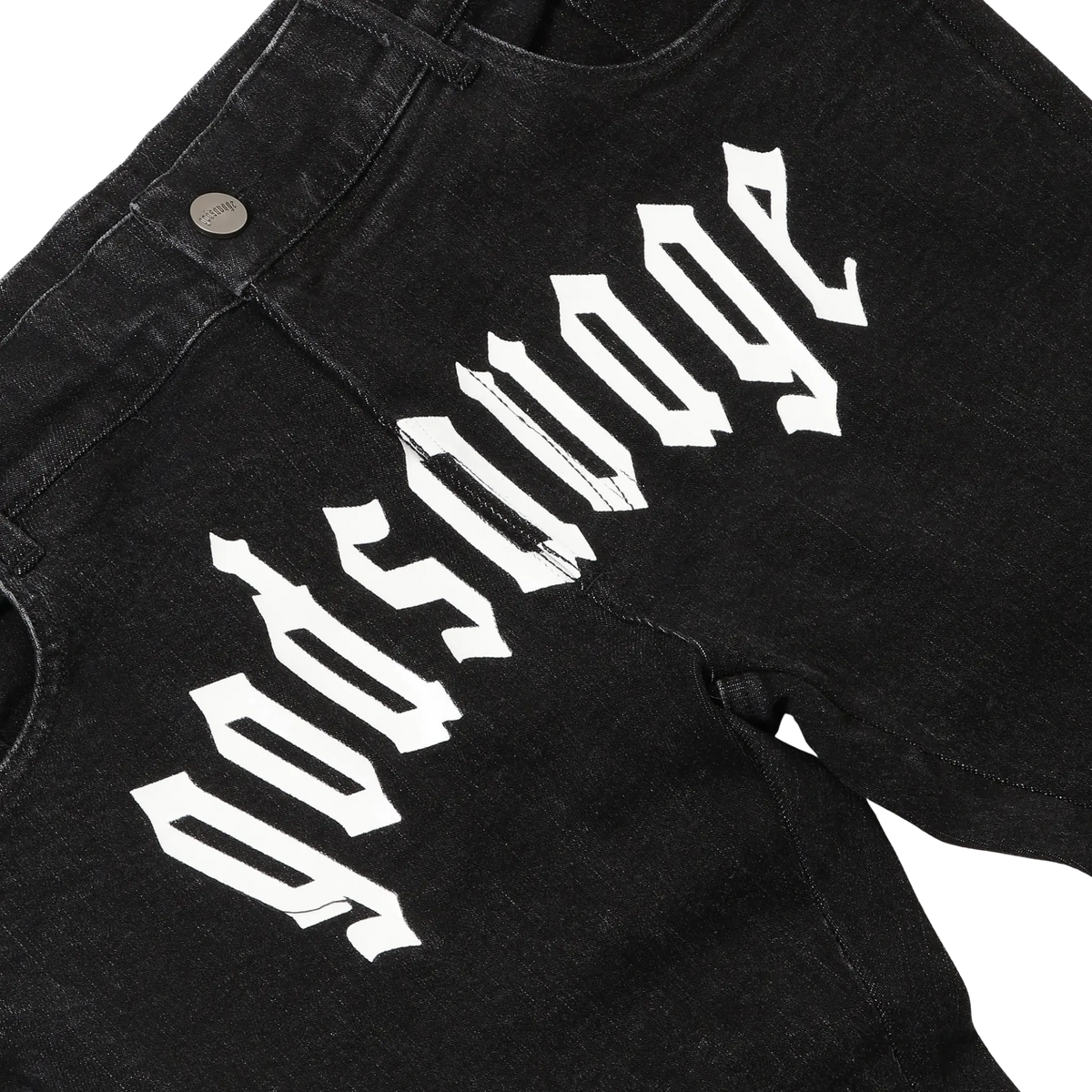OG LOGO DENIM PANTS- BLACK