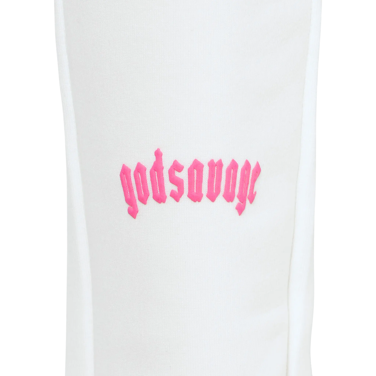 TECH PANTS - WHITE & PINK