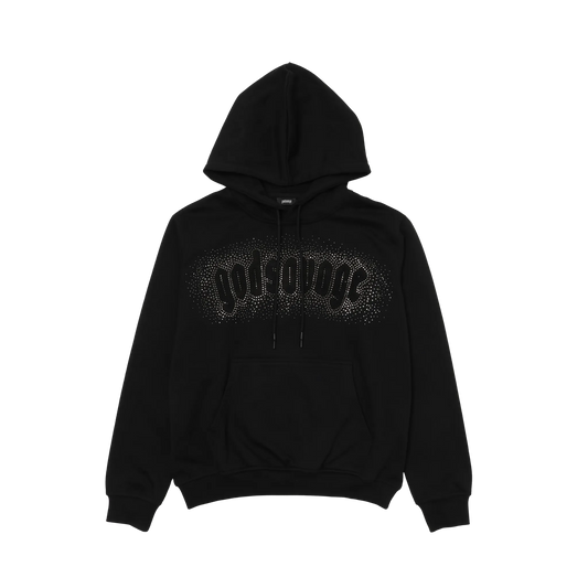 CRYSTAL HOODIE - BLACK