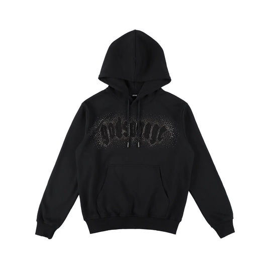 CRYSTAL HOODIE - BLACK