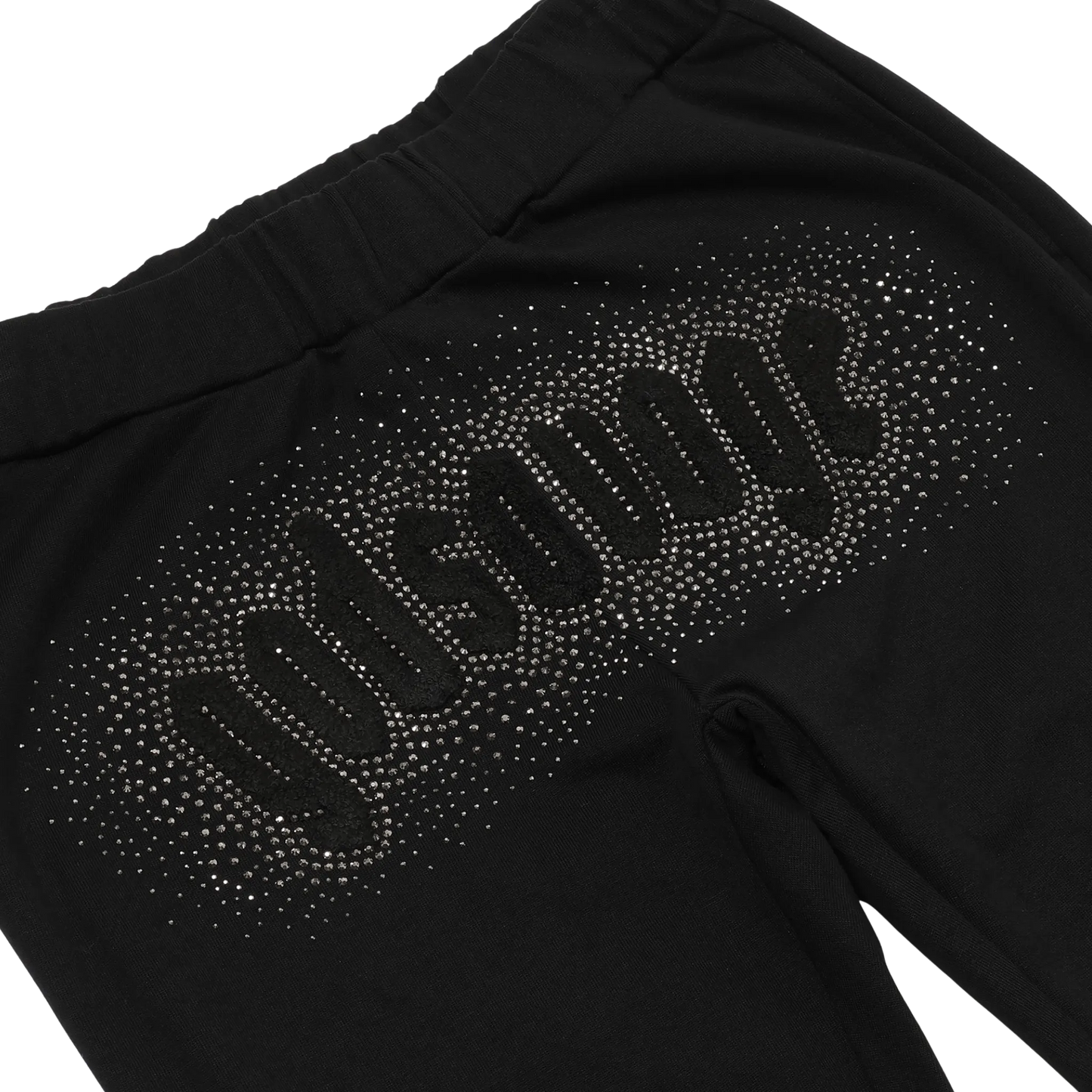 CRYSTAL SWEATPANTS - BLACK