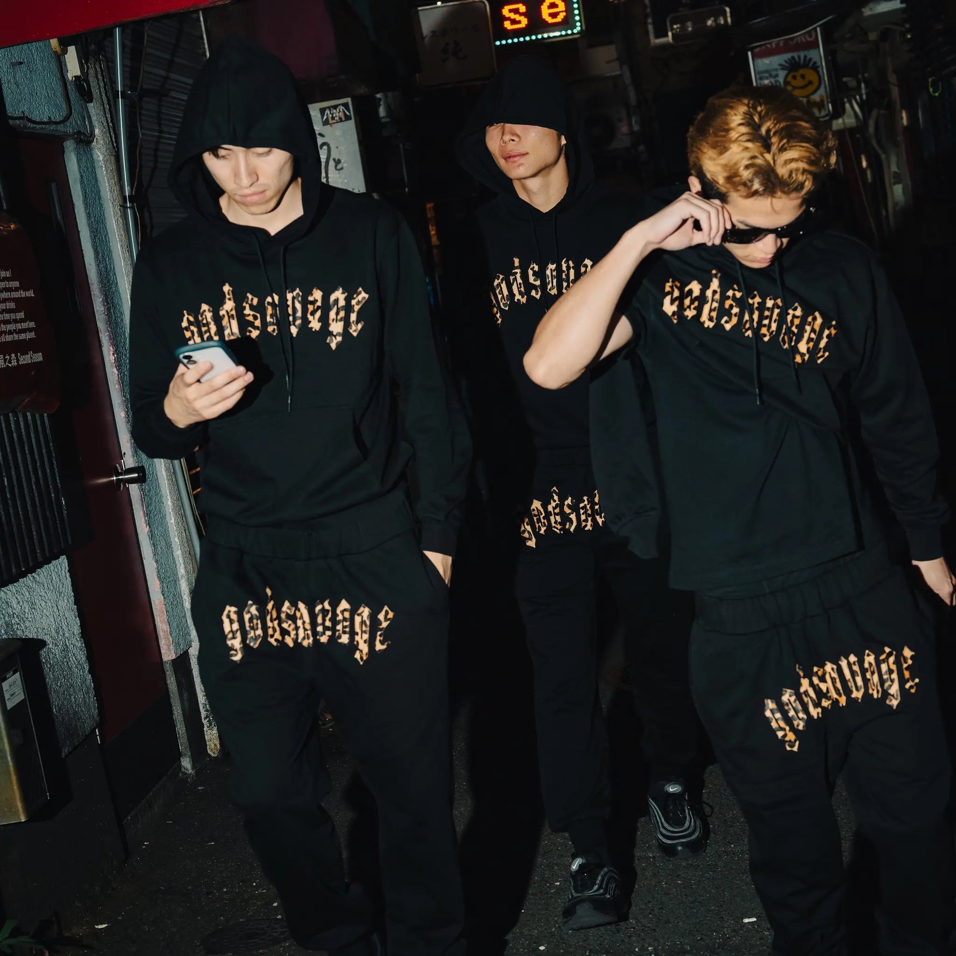 LEOPARD LOGO HOODIE – god savage LEOPARD LOGO HOODIE – god savage