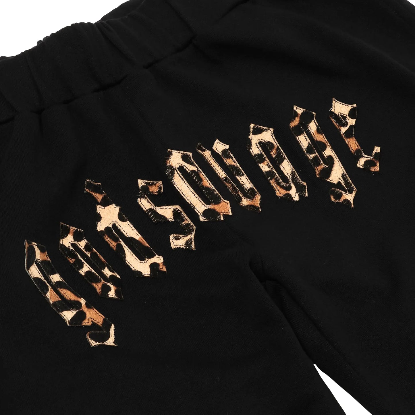 LEOPARD LOGO SWEATPANTS