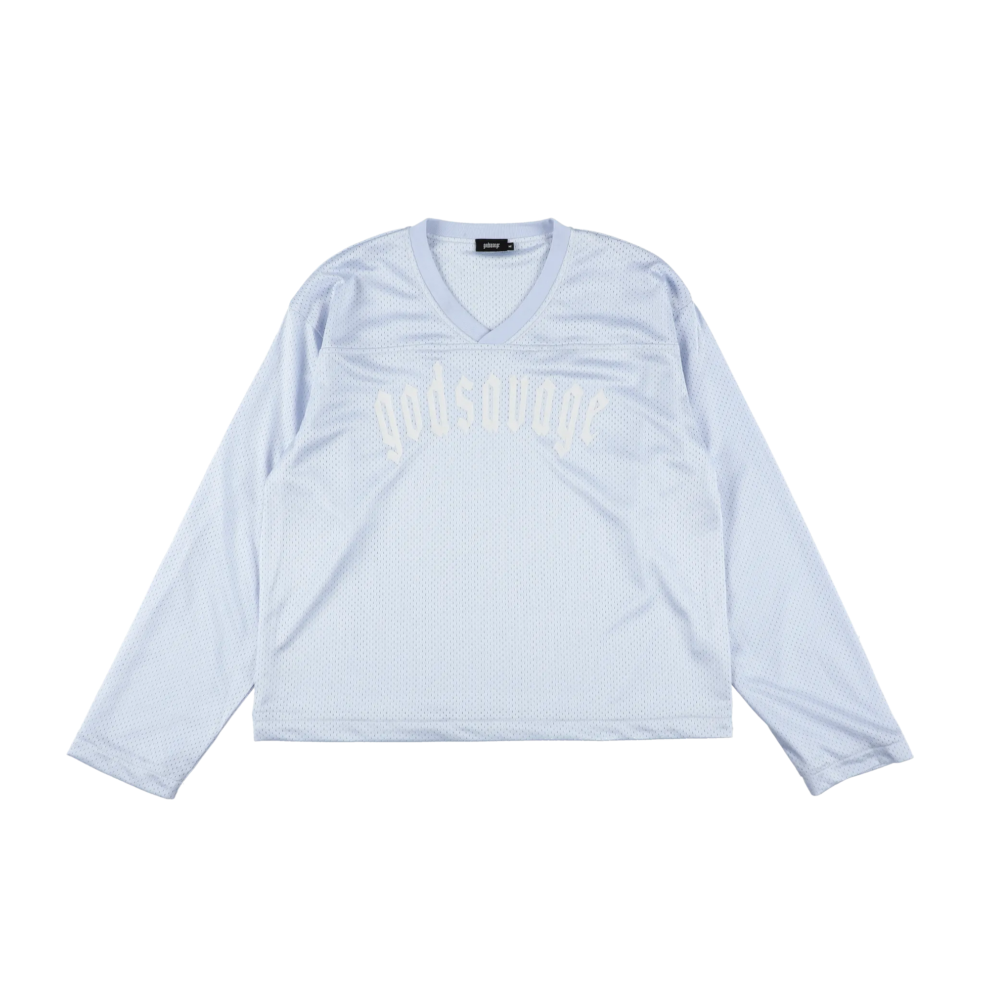 MESH L/S TEE - BLUE – god savage MESH L/S TEE - BLUE – god savage