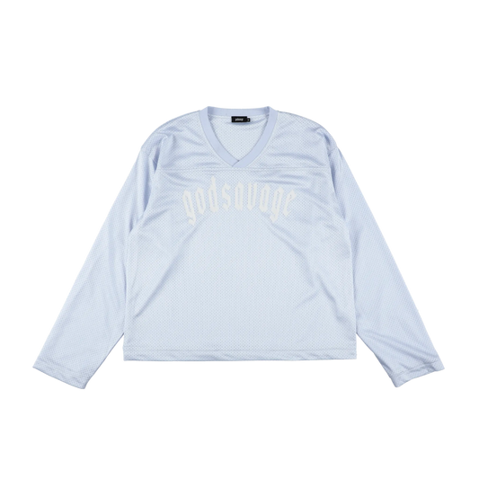 MESH L/S TEE - BLUE