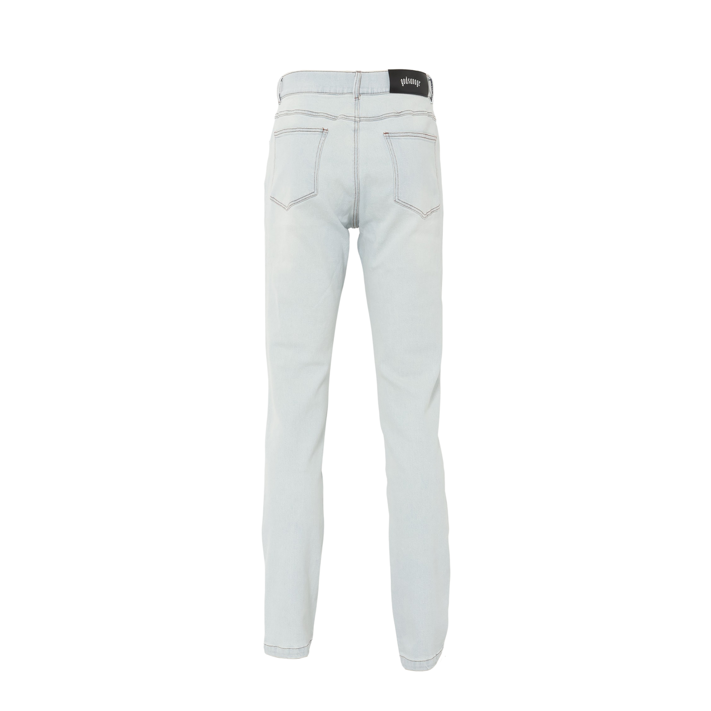OG LOGO DENIM PANTS - LIGHT BLUE