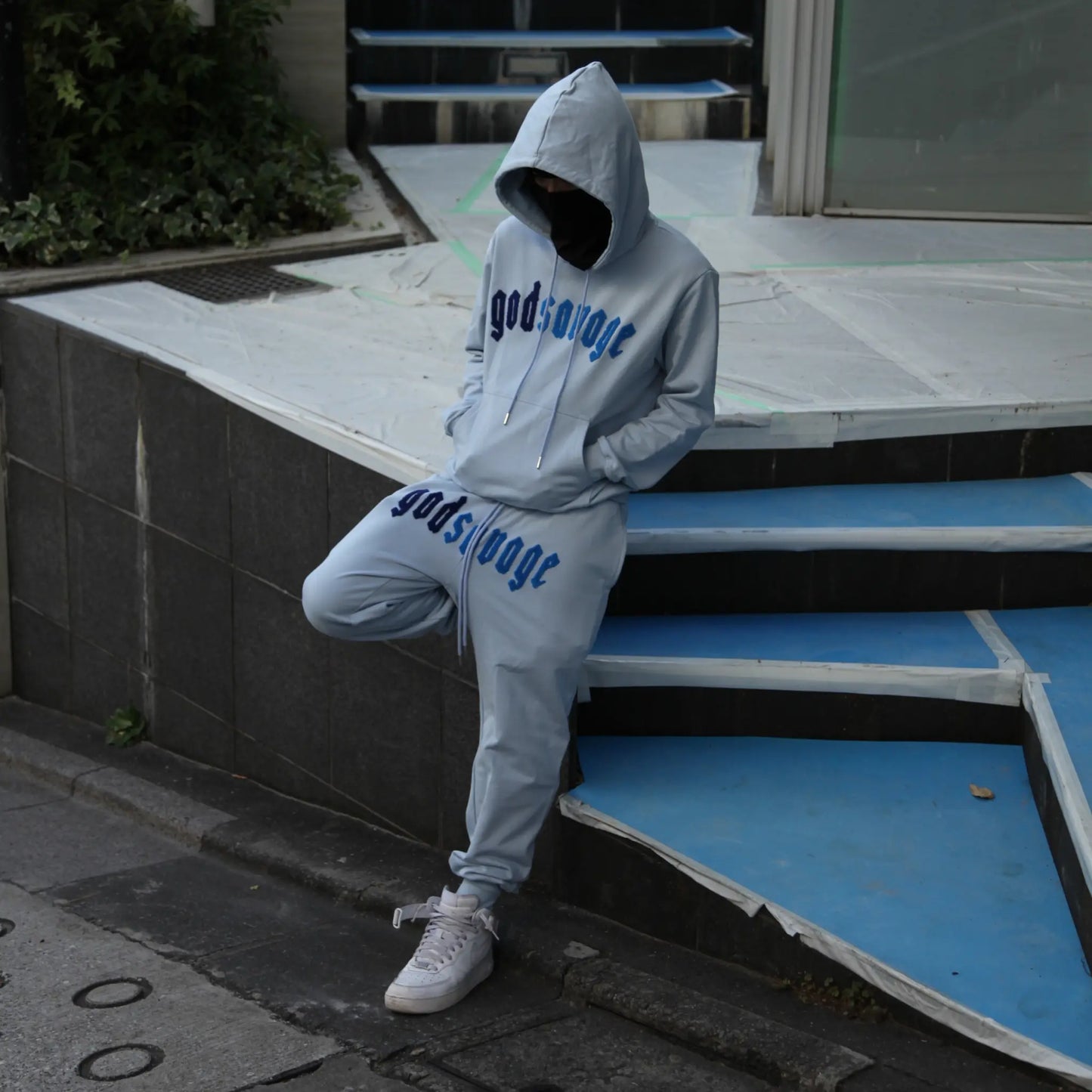 OG LOGO HOODIE - SKY BLUE