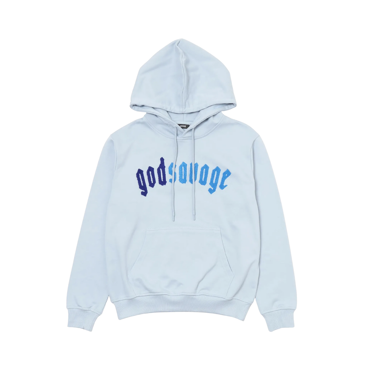 OG LOGO HOODIE - SKY BLUE – god savage OG LOGO HOODIE - SKY BLUE – god savage
