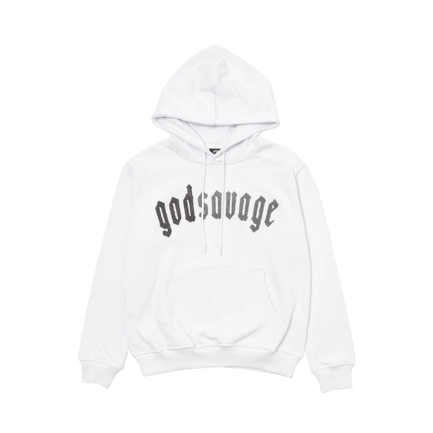 OG LOGO HOODIE - WHITE & GREY