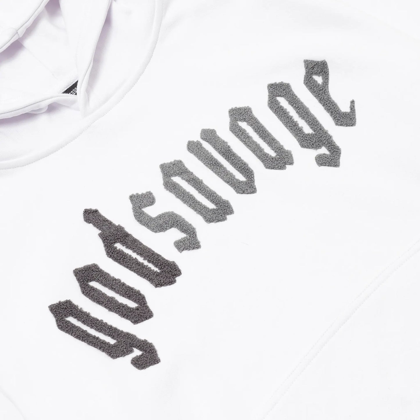 OG LOGO HOODIE - WHITE & GREY