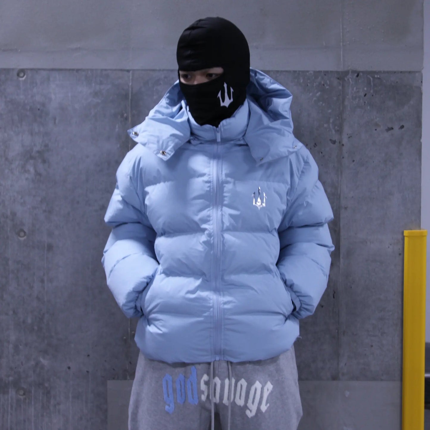 OG LOGO JACKET - SKY BLUE