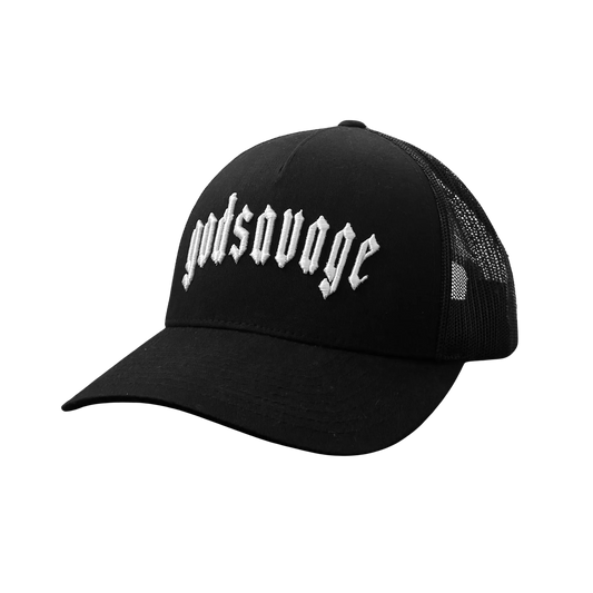 OG LOGO MESH CAP - BLACK