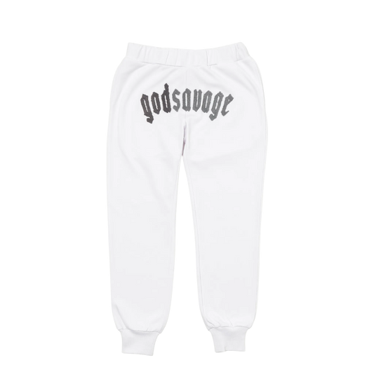 OG LOGO SWEATPANTS - WHITE & GREY