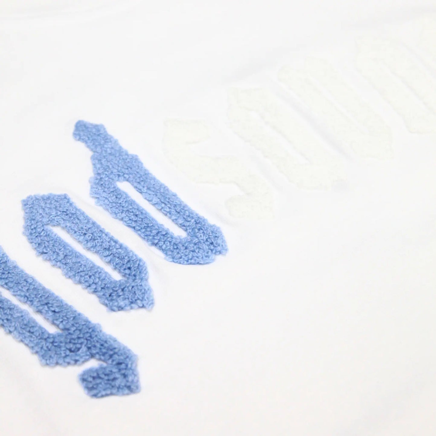 OG LOGO TEE - WHITE & BLUE