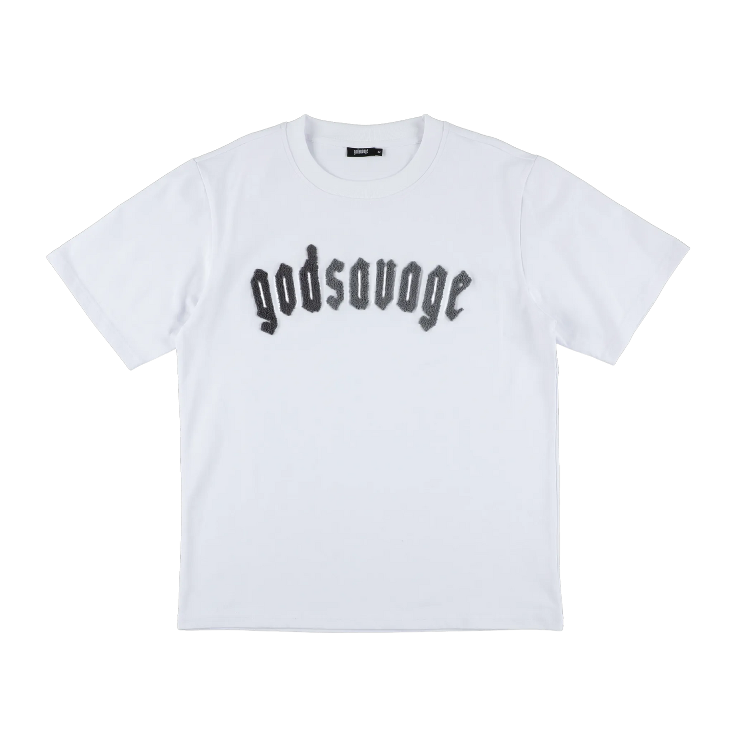 OG LOGO TEE - WHITE & GREY