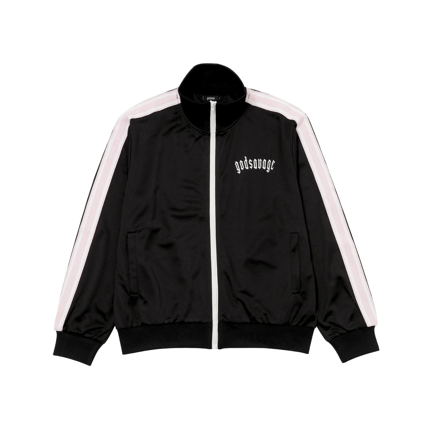 OG LOGO TRACK JACKET - BLACK & PINK