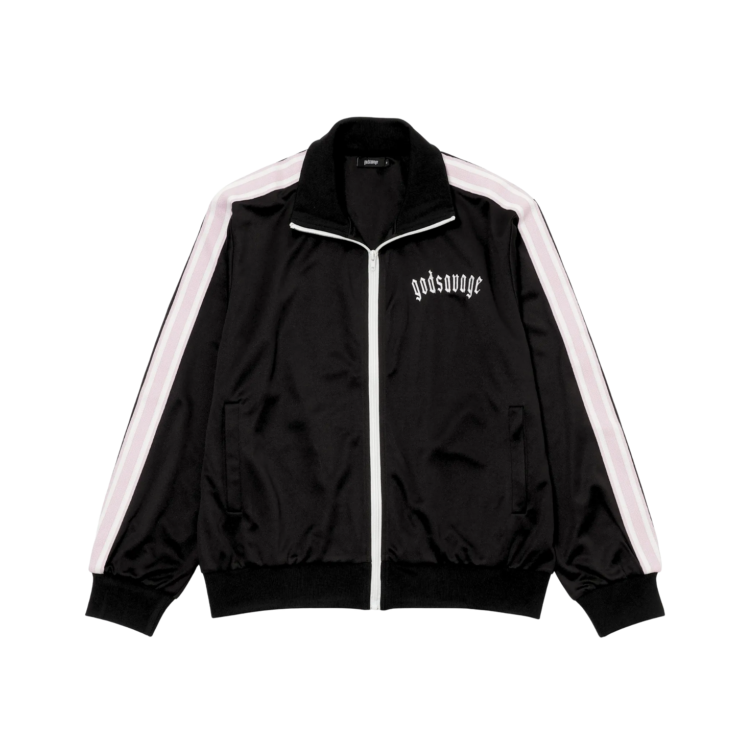 OG LOGO TRACK JACKET - BLACK & PINK
