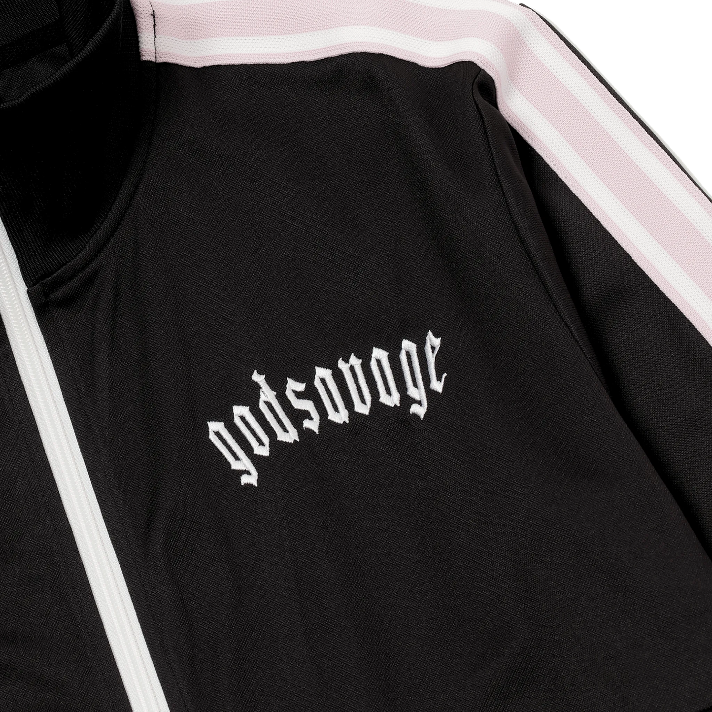 OG LOGO TRACK JACKET - BLACK & PINK