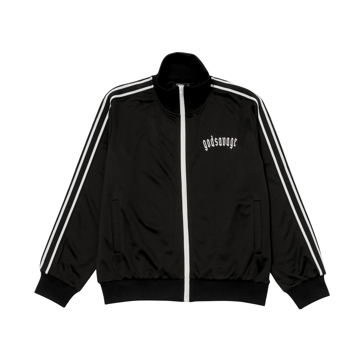 OG LOGO TRACK JACKET - BLACK & WHITE