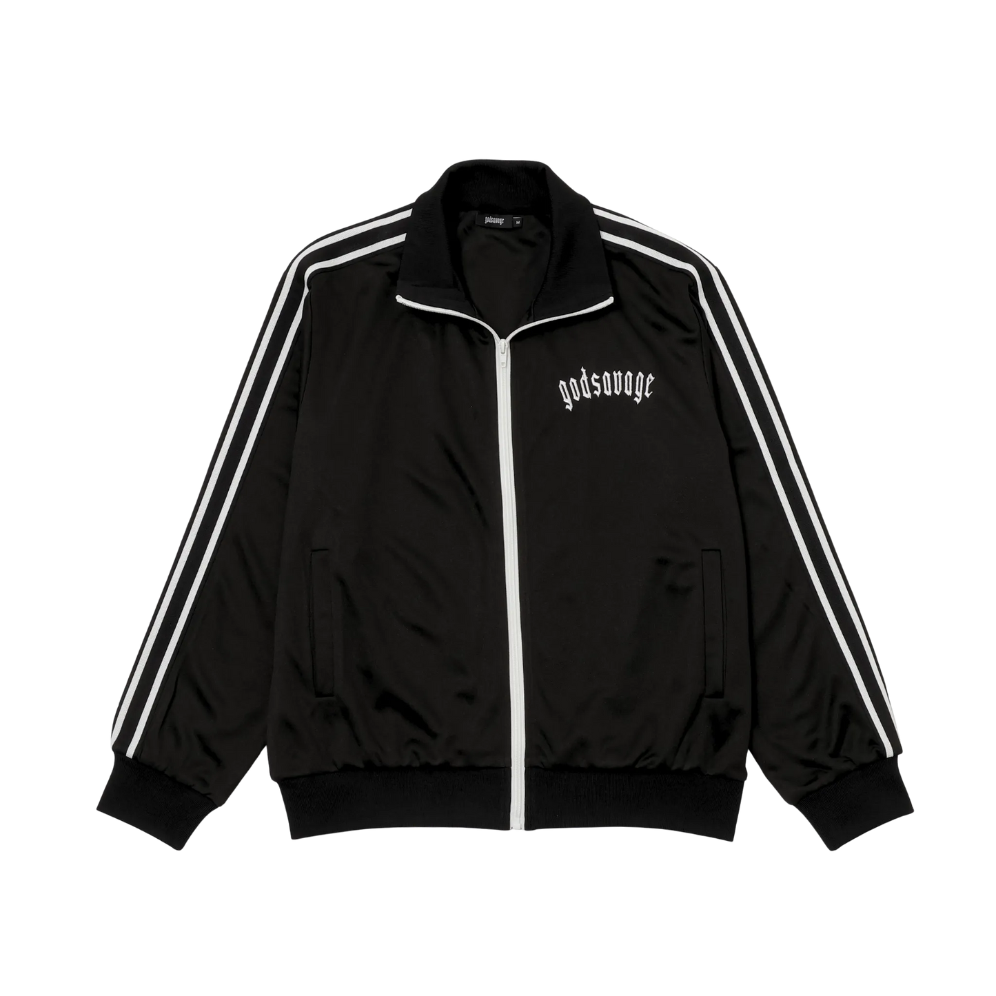 OG LOGO TRACK JACKET - BLACK & WHITE