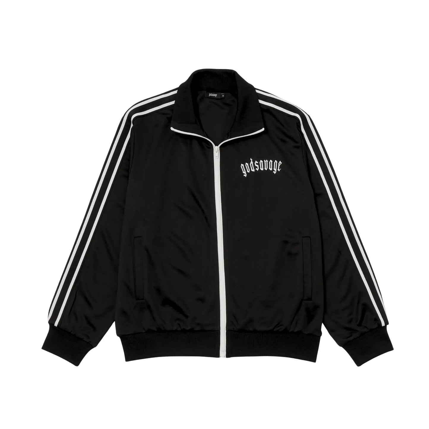 OG LOGO TRACK JACKET - BLACK & WHITE