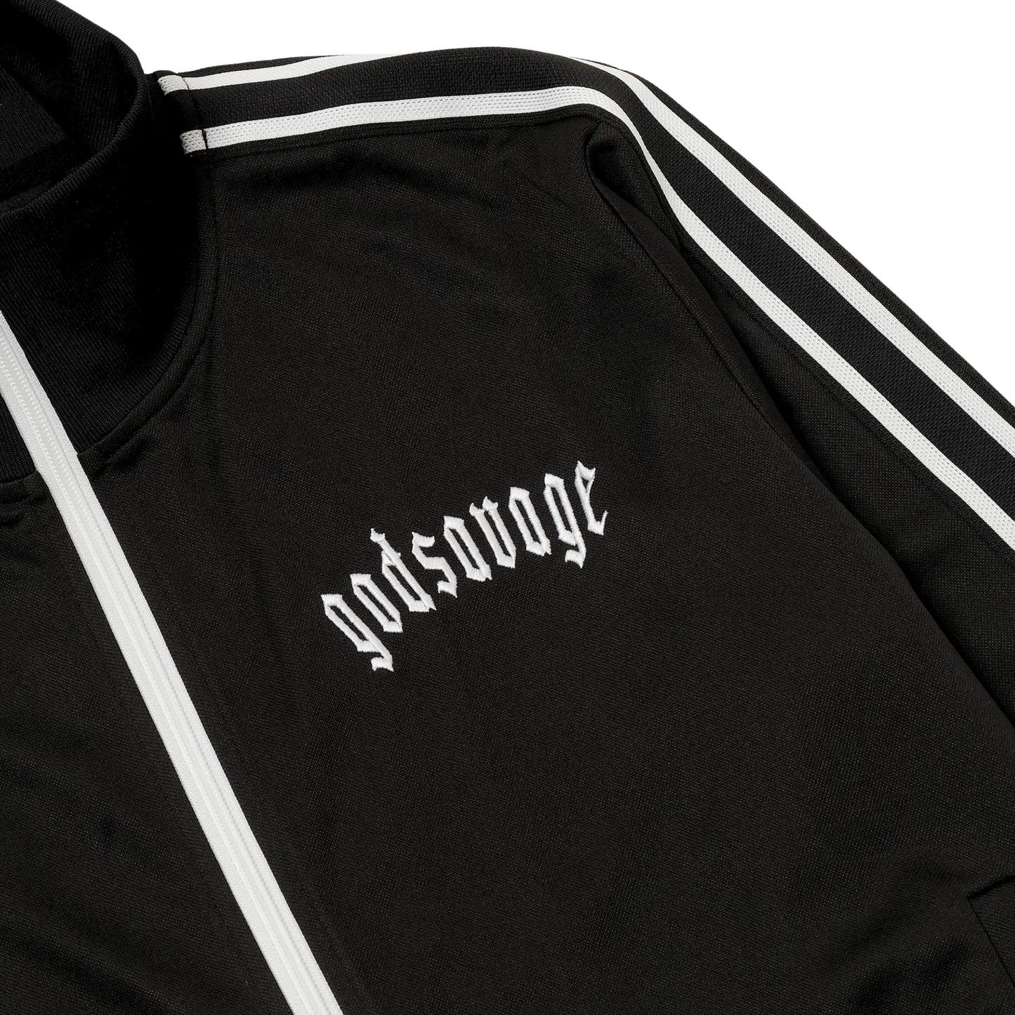 OG LOGO TRACK JACKET - BLACK & WHITE