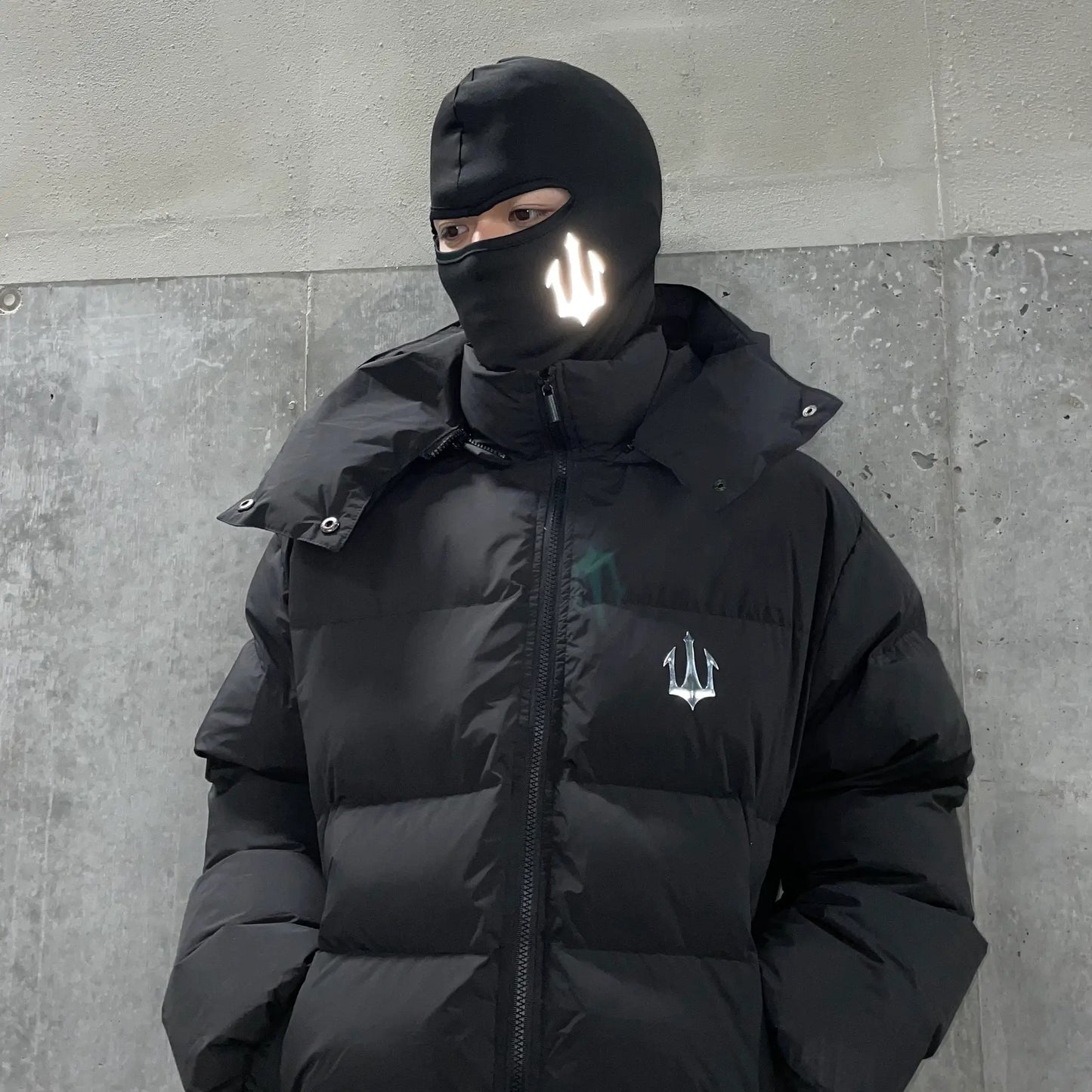 OG REFLECTIVE LOGO BALACLAVA - BLACK