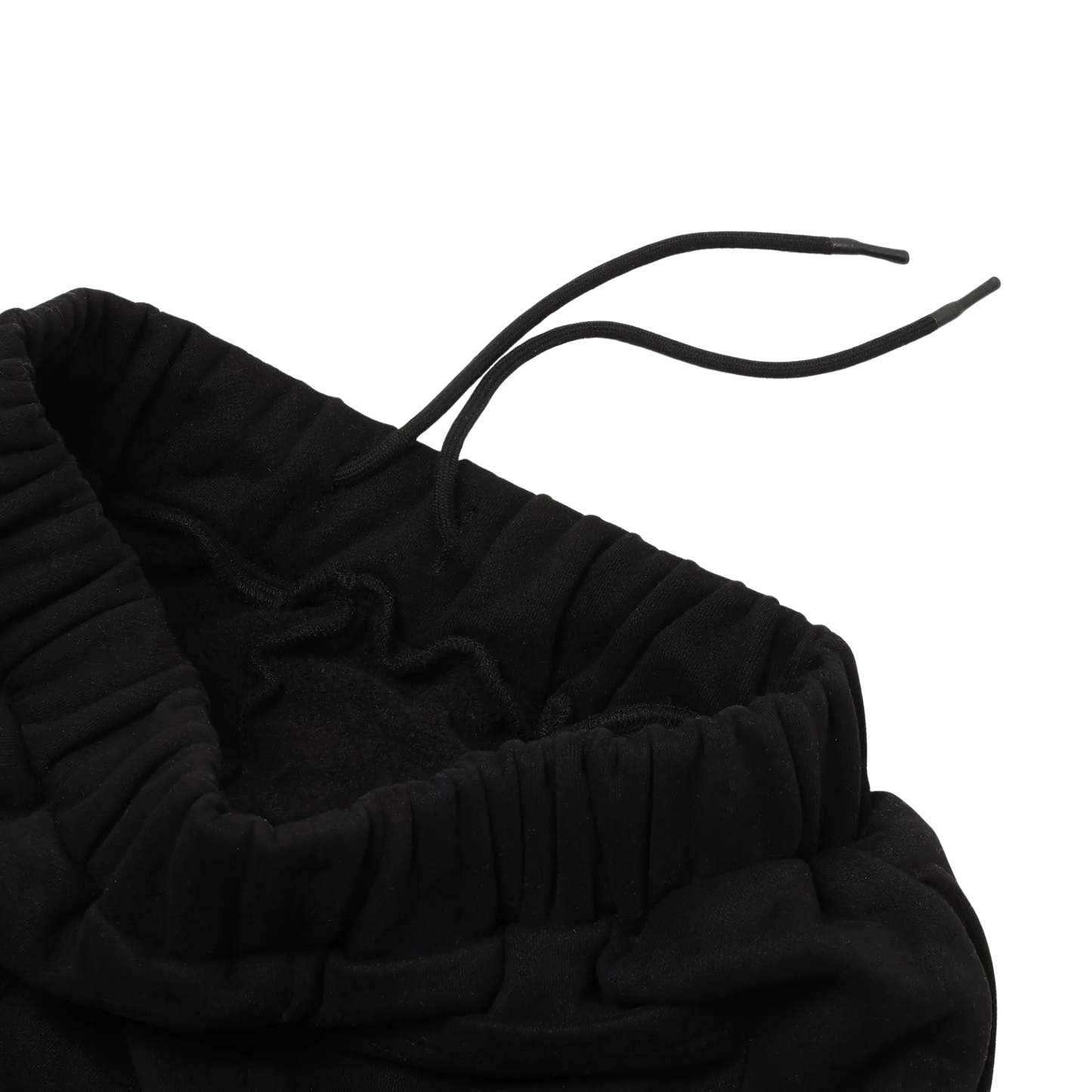 REFLECTIVE LOGO SWEATPANTS - BLACK