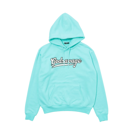 WAVY LOGO HOODIE - MINT
