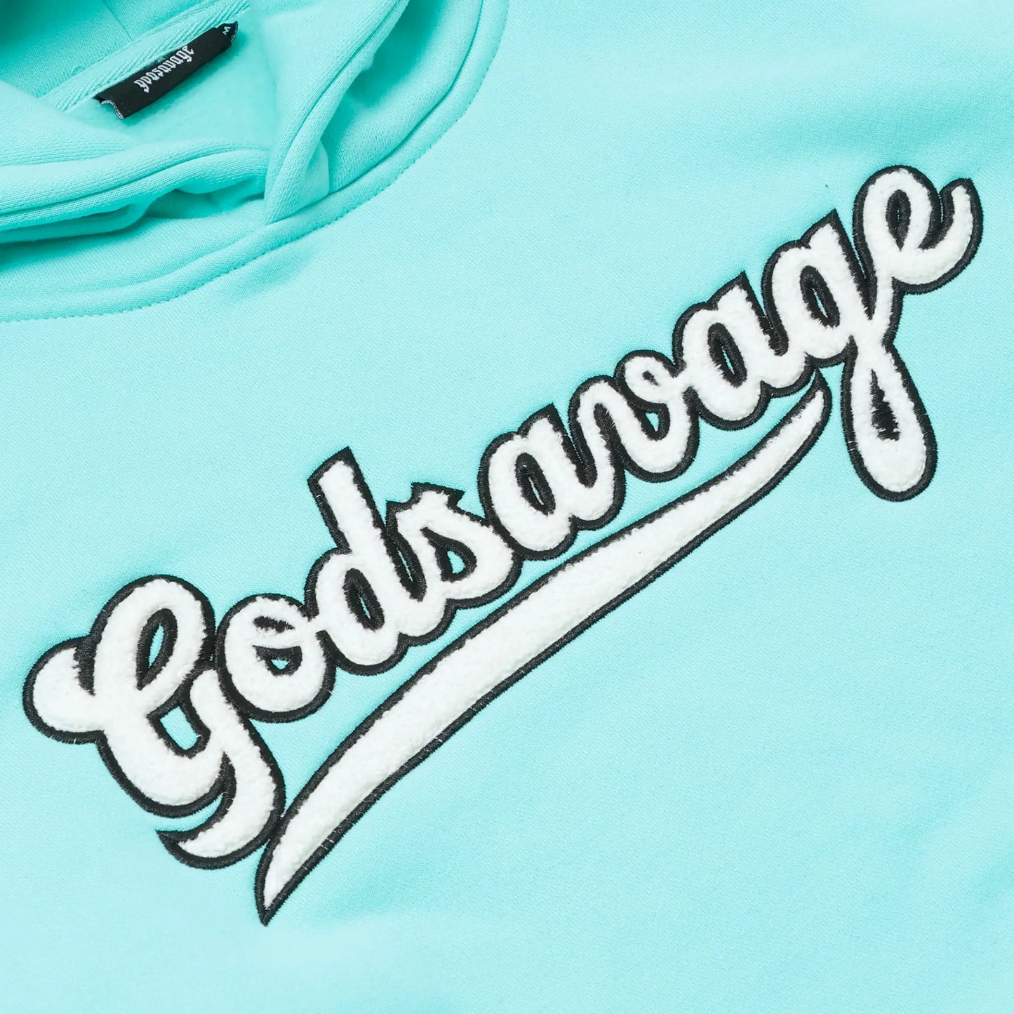 WAVY LOGO HOODIE - MINT