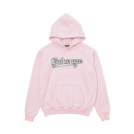 WAVY LOGO HOODIE - PINK