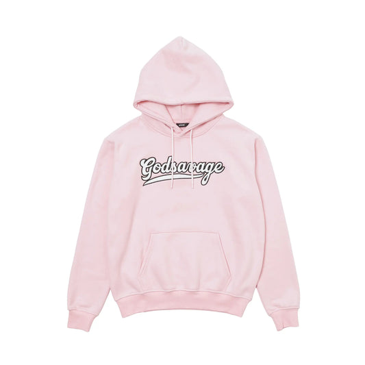 WAVY LOGO HOODIE - PINK